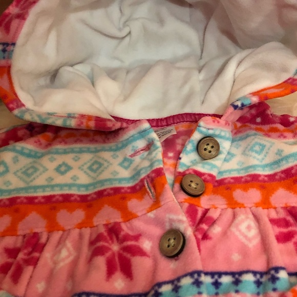 ❄️Carter’s 24m Girls snuggly soft Hoodie Overcoat - Picture 4 of 4